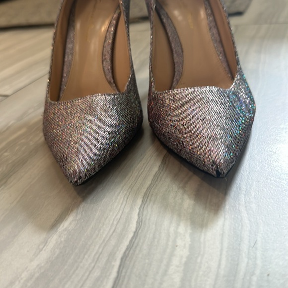 Gianvitto Rossi pumps in sparkle silver - Picture 4 of 9